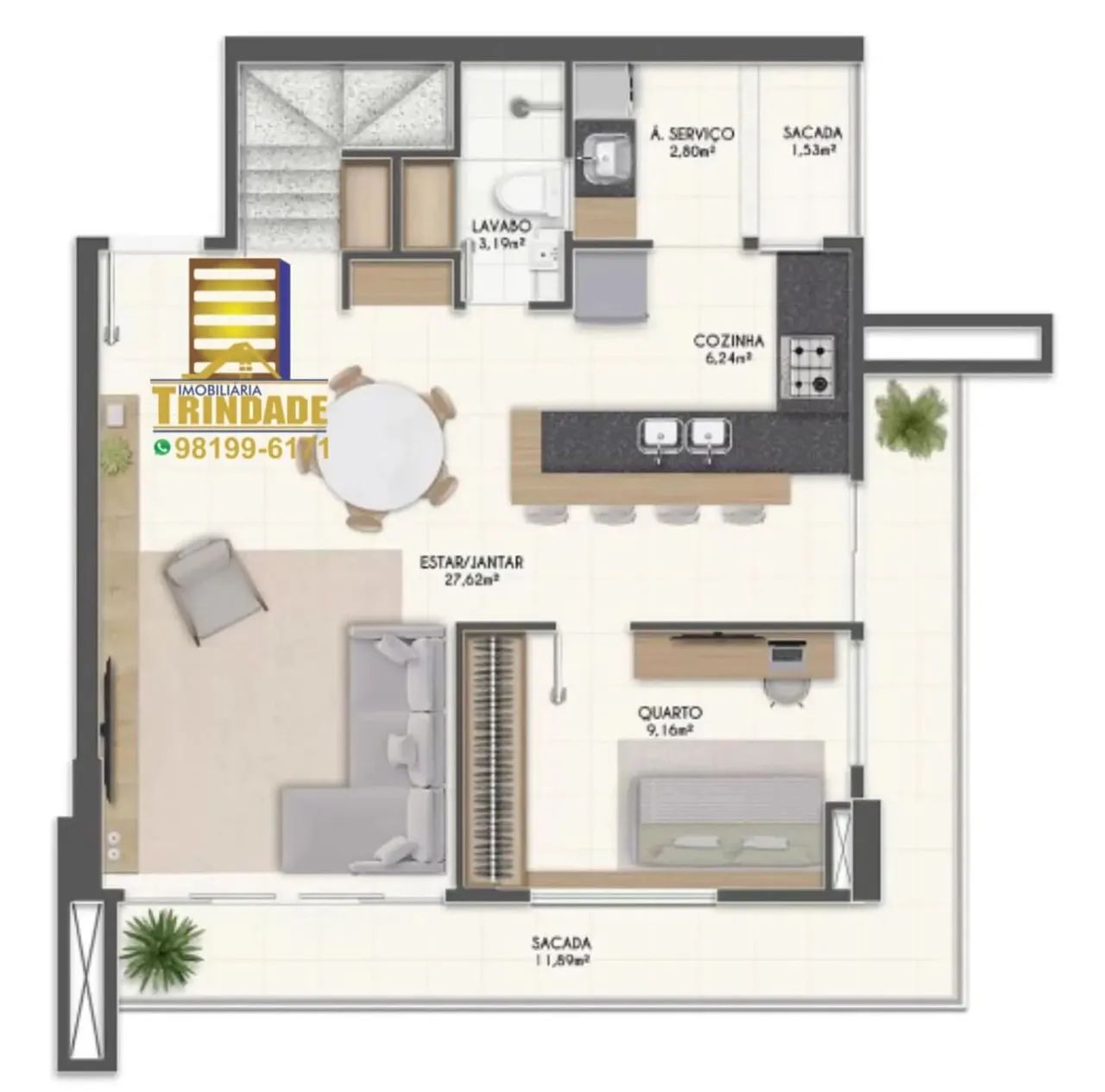 EXCLUSIVO APARTAMENTO DE ALTO PADRAO, 104M A 111M, 3 SUITES, ENTRADA FACILITADA, - Foto 5