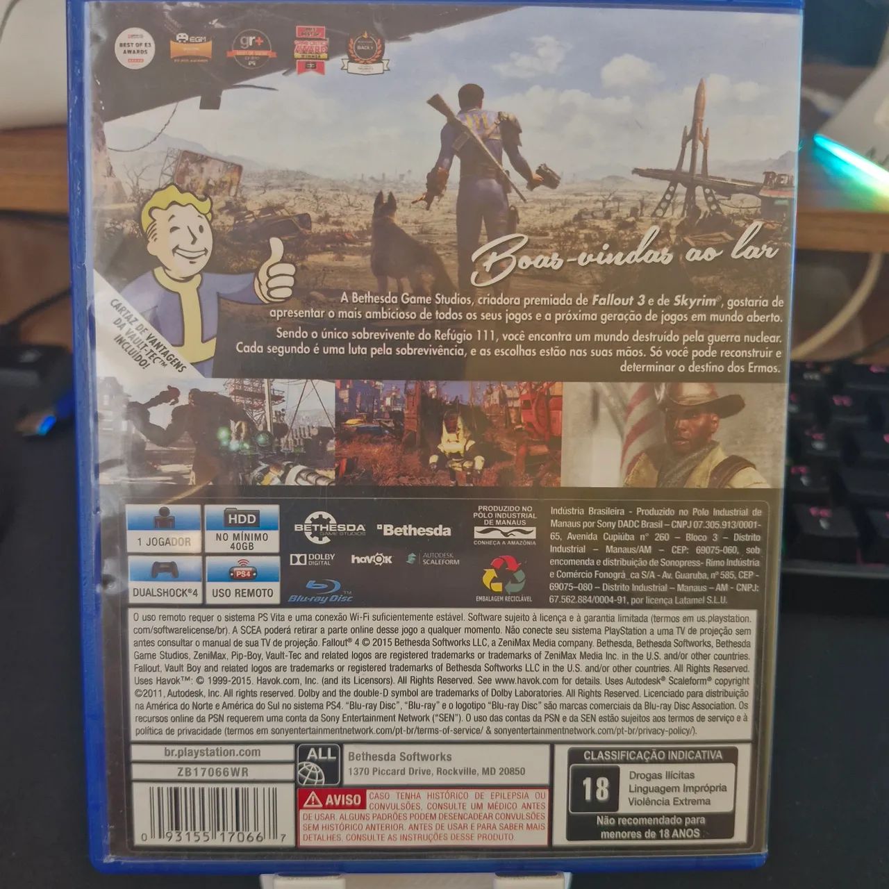 Fallout 4 com poster  PS4 - Foto 3