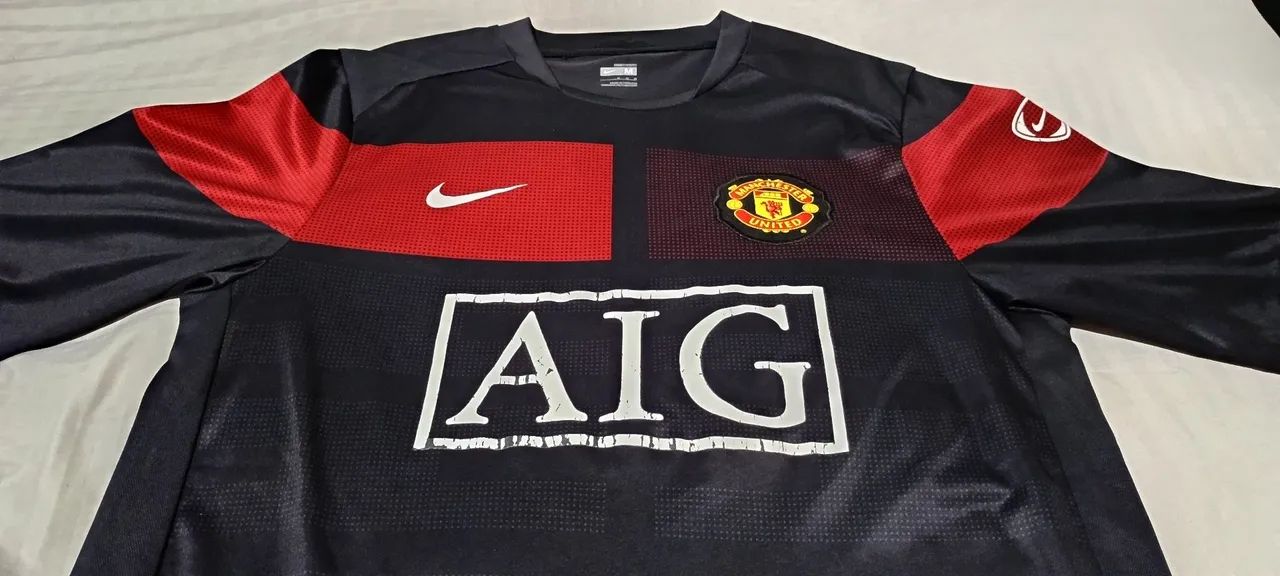 Camisa de Futebol Manchester United AIG - Nike - Foto 2