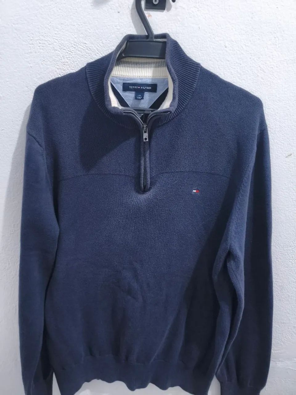Sueter Tommy Hilfiger azul  - Foto 2