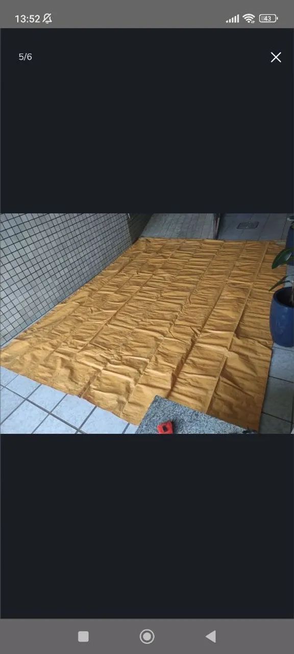 Lona grande amarela - Foto 5