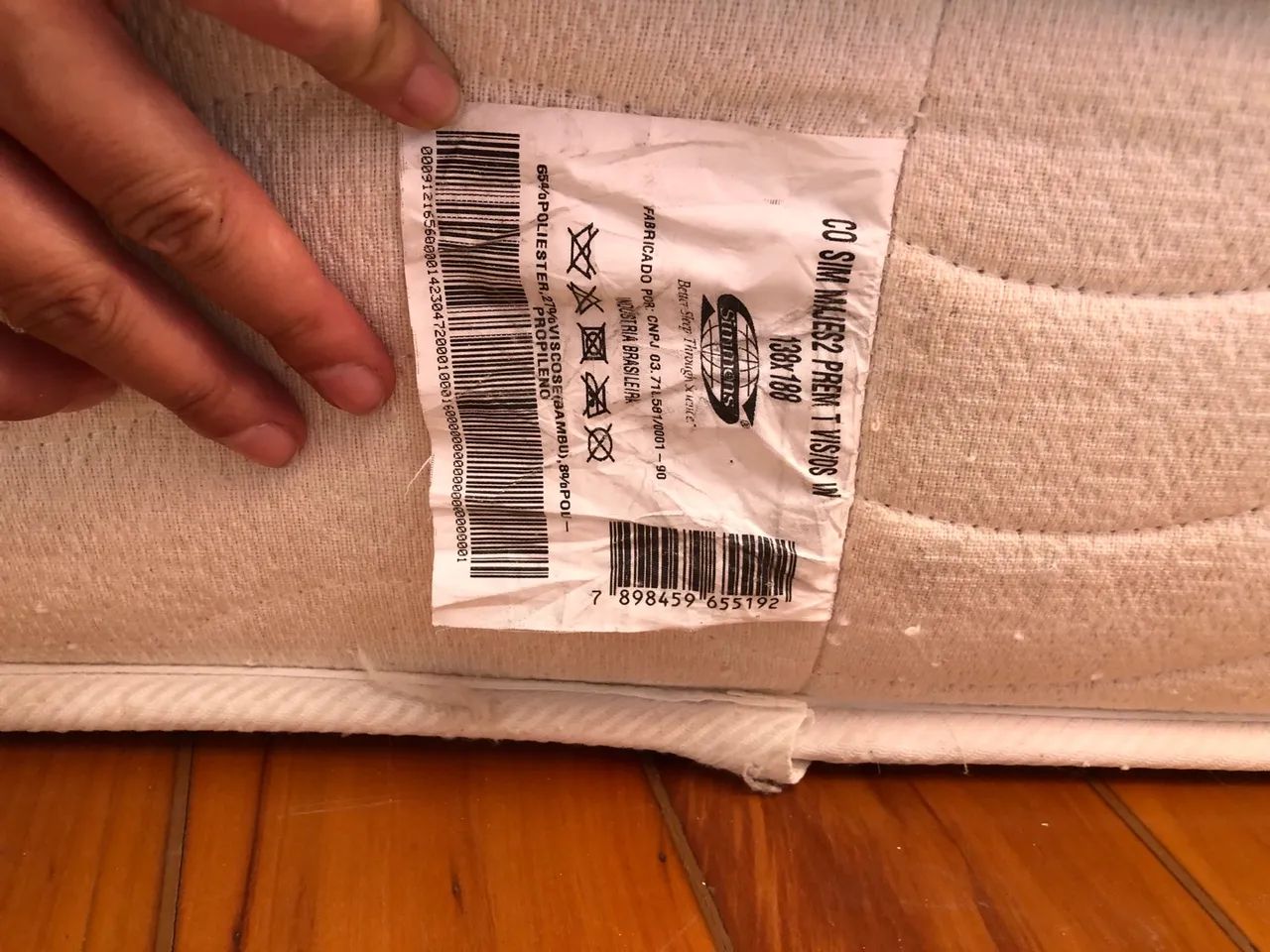 Colchão de Casal - Marca Simmons  - Foto 4