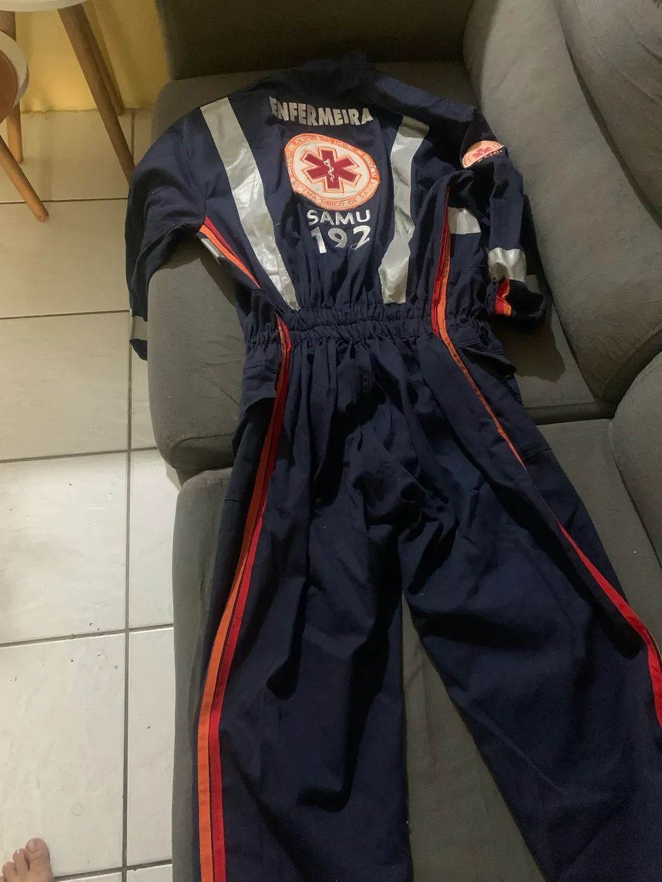 Macacão e calça do SAMU seminovos 64318615962114120