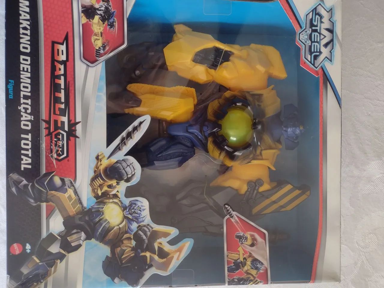 Robô Max Steel na caixa original para colecionador  - Foto 6