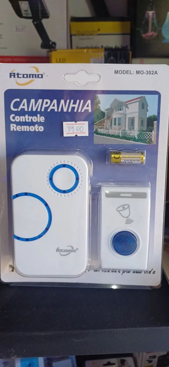 Campainha sem fio Atomo MO-302A