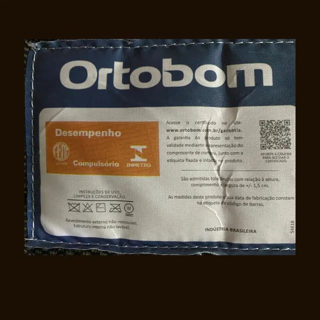 Colchão Ortobom com Molas - Excelente - Foto 5