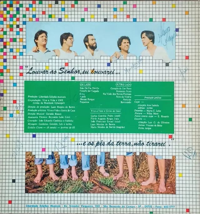 Lp Disco de Vinil Gospel Viva Vida E Gente De Casa - Revivendo - Foto 2