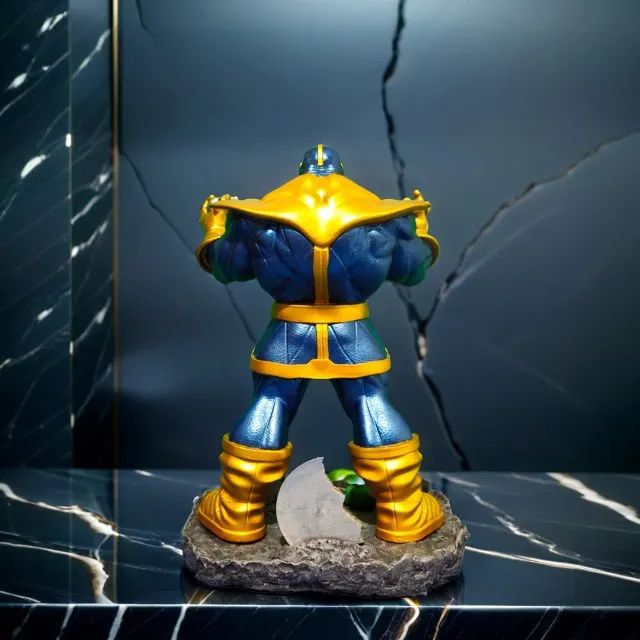 Thanos Infinity Gauntlet Custom Fanart Escala 1/10 N/ Iron studios Sideshow - Foto 5