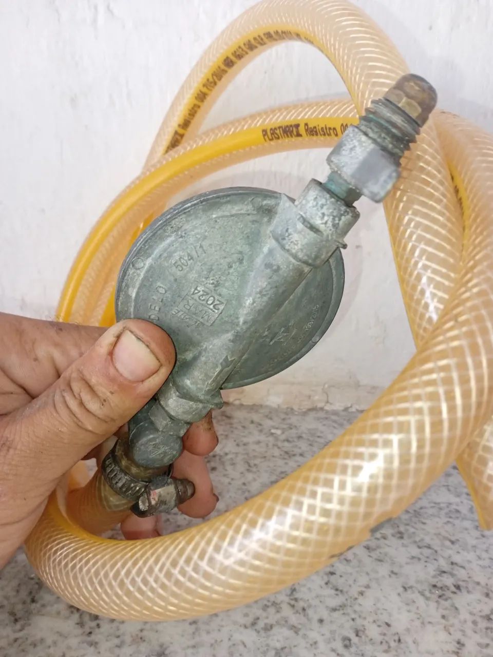 Mangueira de Gás com registro para Fogão - Foto 2