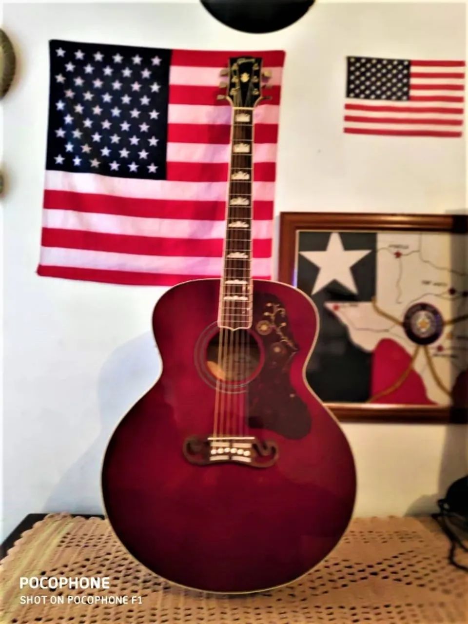 violao epiphone gibson js200