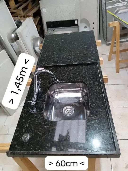 Pias cozinha são Gabriel com parte seca 