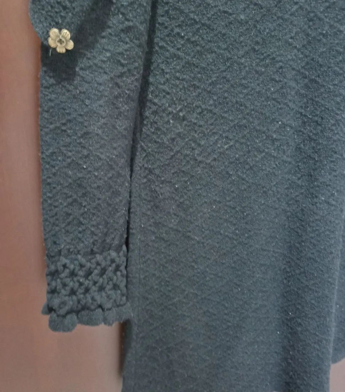 Vestido Tricot Elegante e blusa. - Foto 2