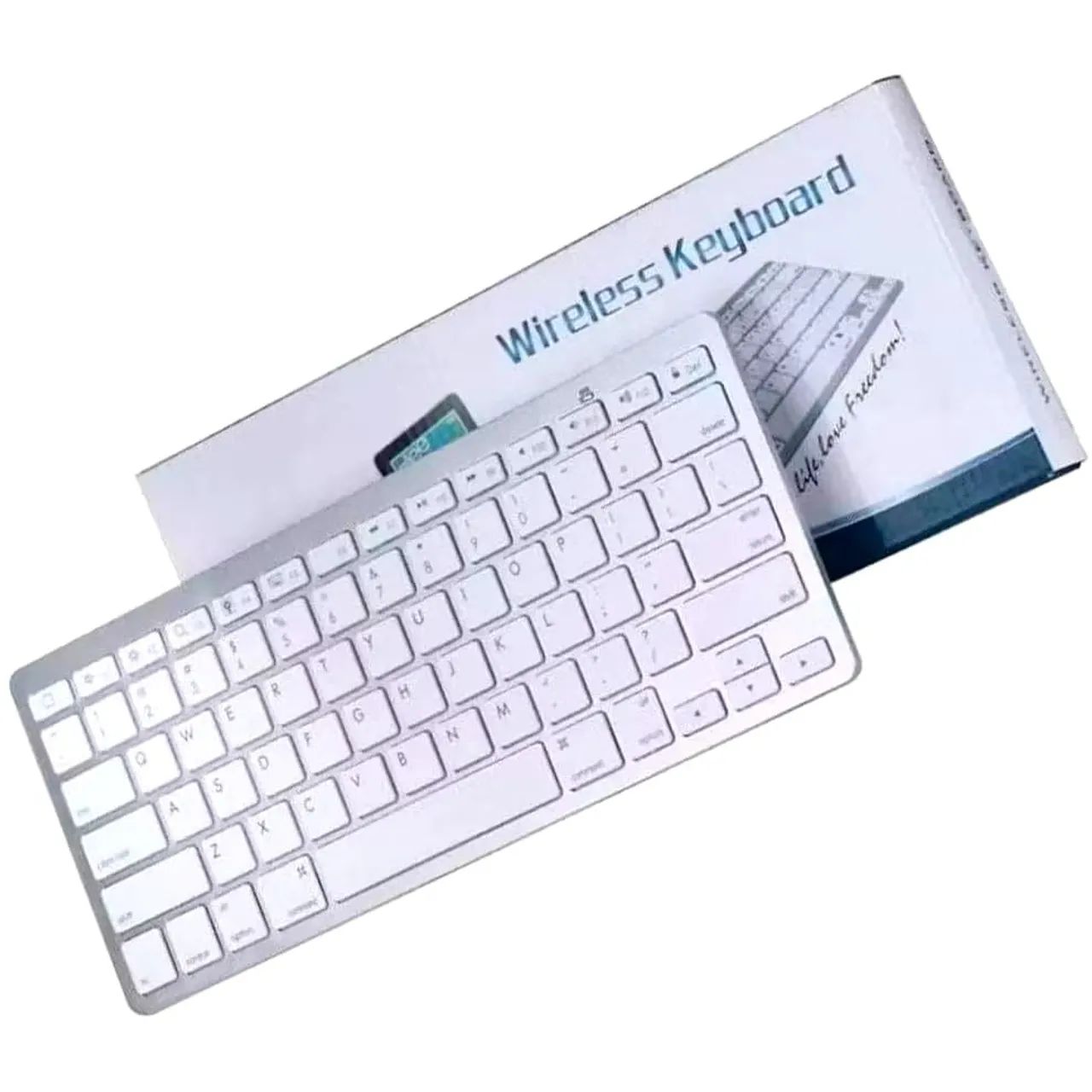 Teclado sem fio bluetooth Key board pra tablet, celular bem computador