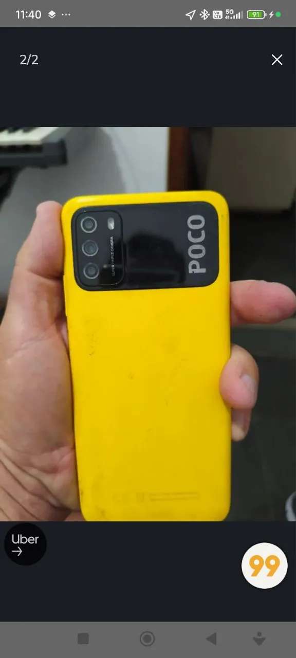 Poco M3 semi novo top