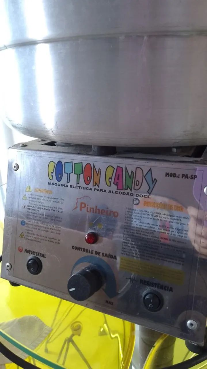 Máquina de Algodão Doce - Cotton Candy