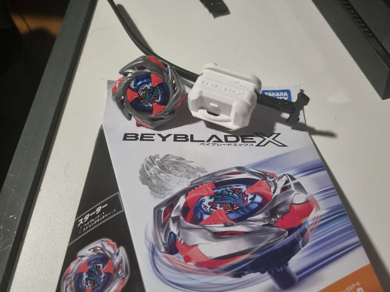 Beyblade X Impact Drake 9-65B Original Takara Tomy + Lançador Hasbro, Novo - Foto 4