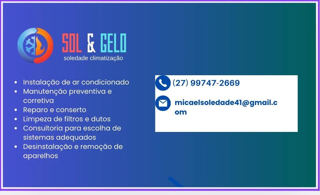 Instalação de ar-condicionado