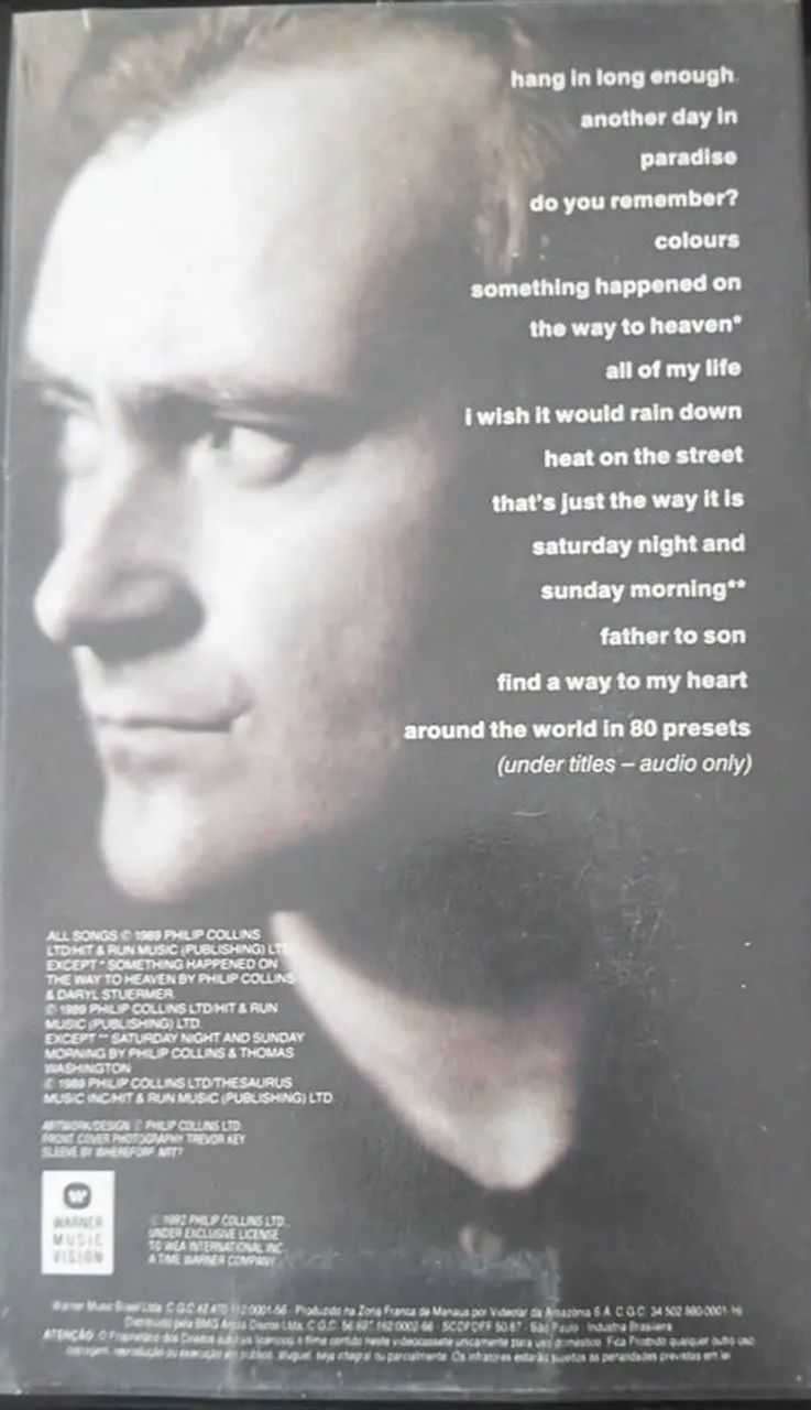 Vhs Raro Phil Collins - Foto 2