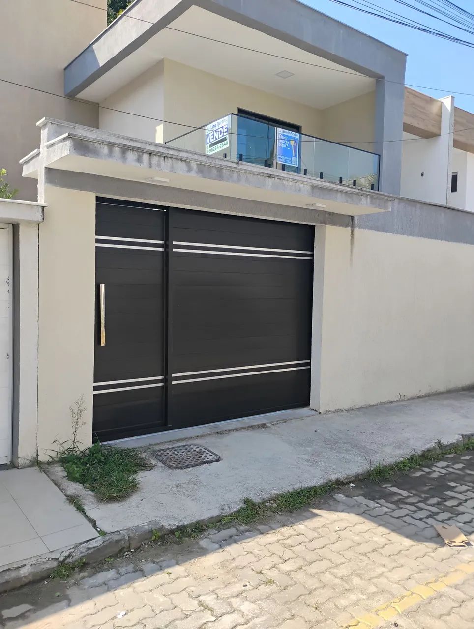 Portão de alumínio todos os tamanhos e modelos trabalhamos com portão  preto e branco  - Foto 6