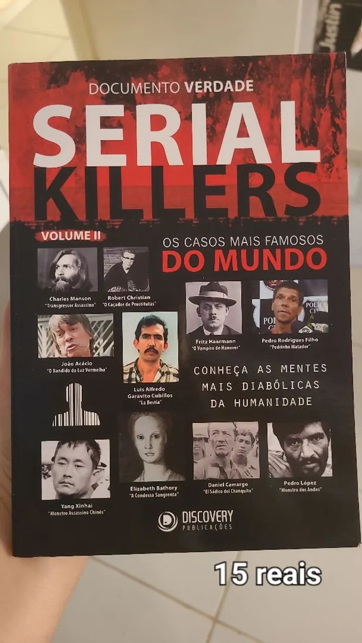 Livro Serial Killers