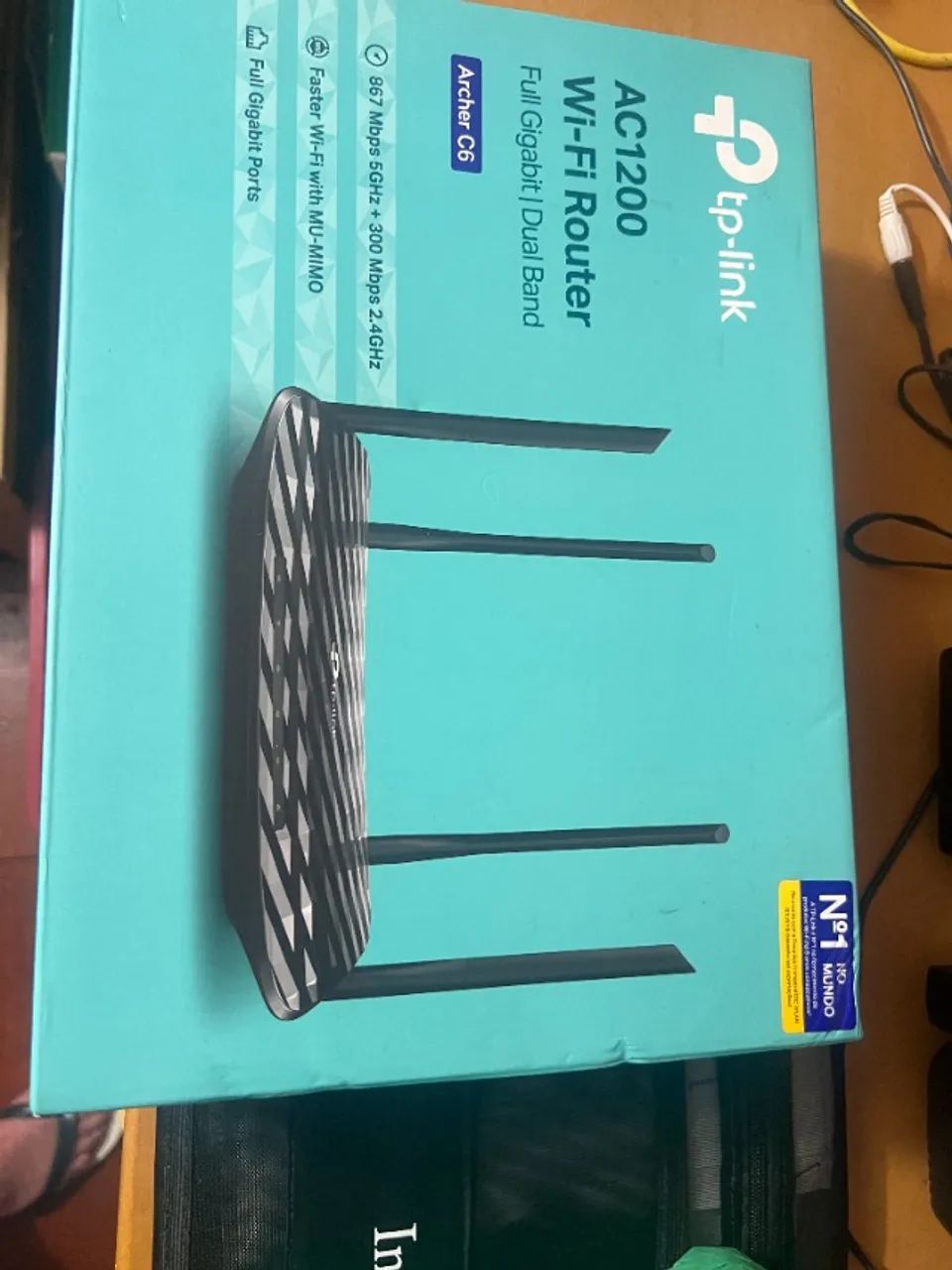 Roteador NOVO TP-Link Archer C6 Ac 1200  - Foto 4