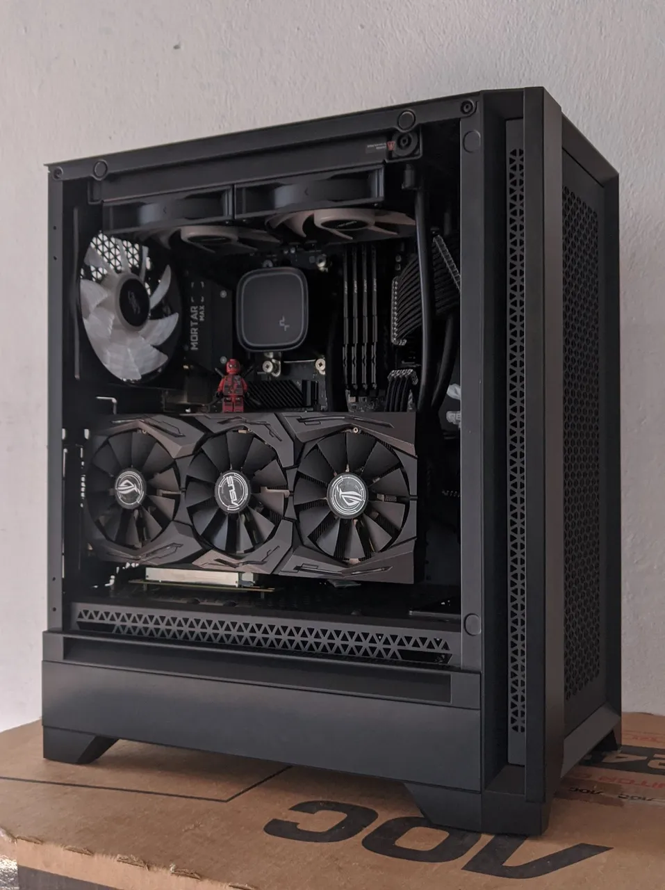 Gabinete Pichau Valerian + Fans 140mm e tampa de vidro temperado