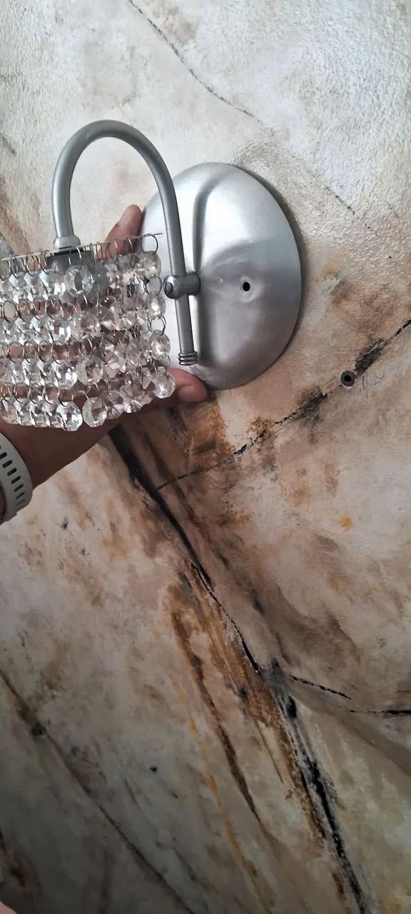 Luminária de Parede com Cristais - Foto 4