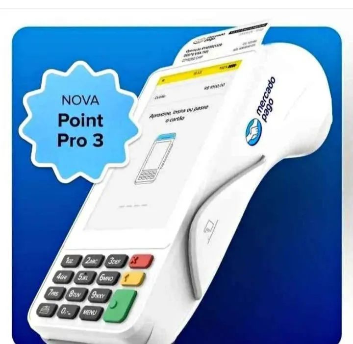 Maquina de cartão mercado pago sem Mensalidade novas entregamos  - Foto 2