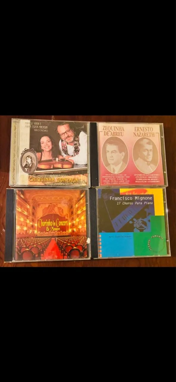 Coleção de 12 CDs de MPB antiga