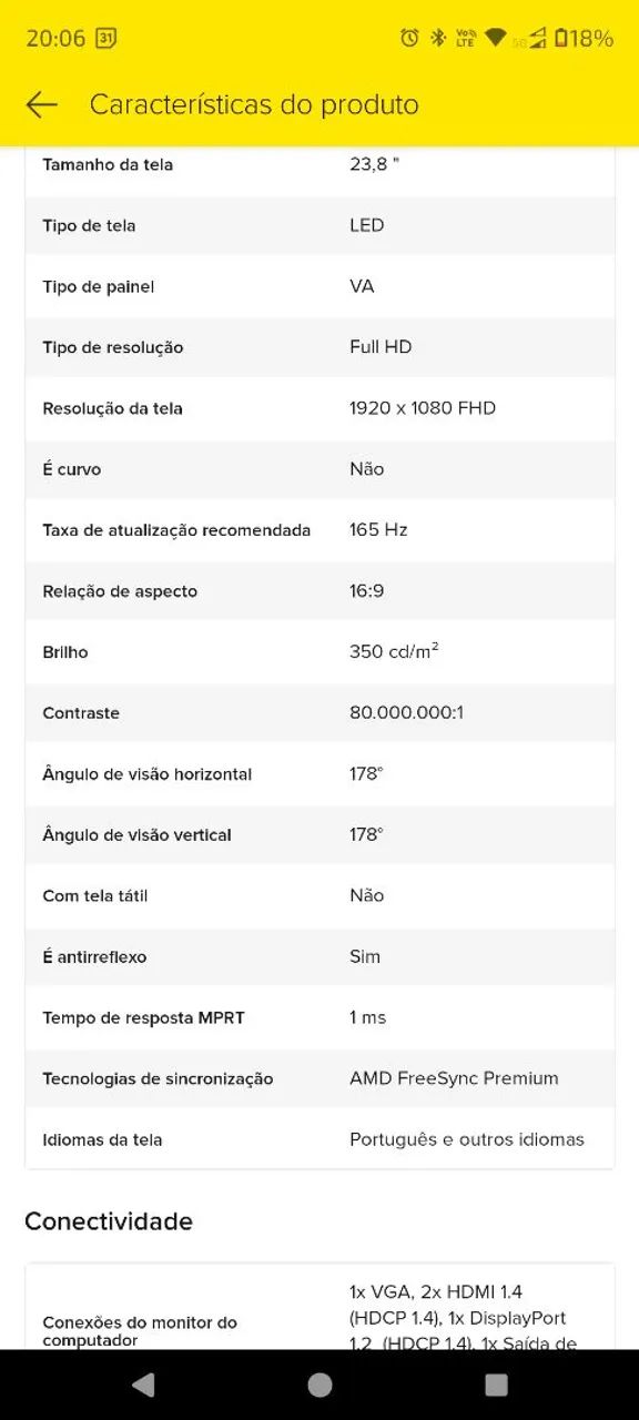 Monitor AOC 24 polegadas - Foto 2