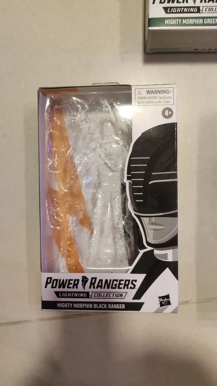 Caixas Power Rangers Lighting Collection - Verde, Preto e Amarela (Vazias) - Foto 4