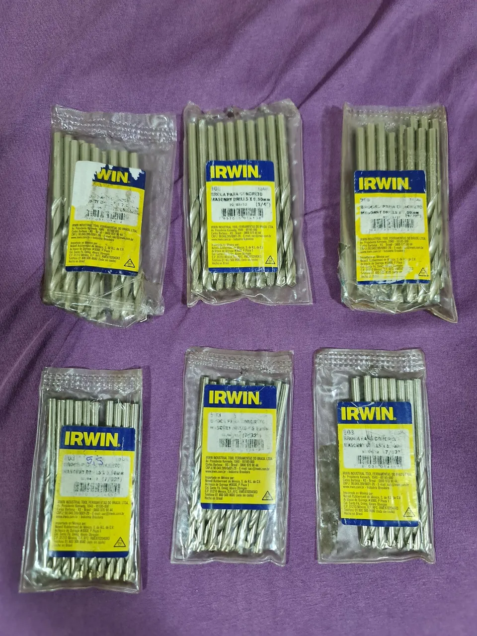 Brocas para Concreto Irwin - Diversos Tamanhos