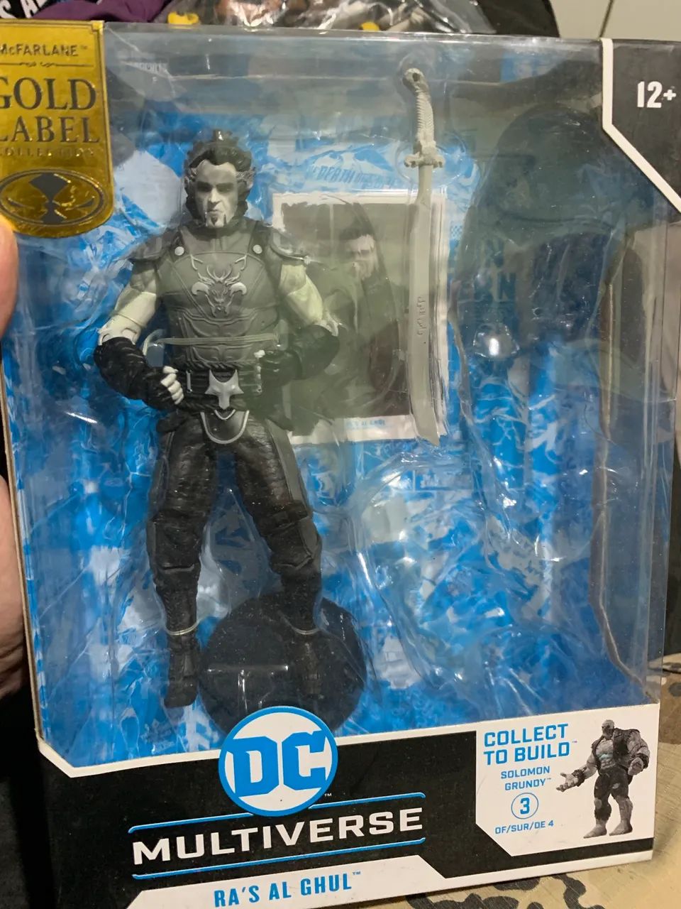 Ras Al ghul mcfarlane dc multiverse sem peça baf
