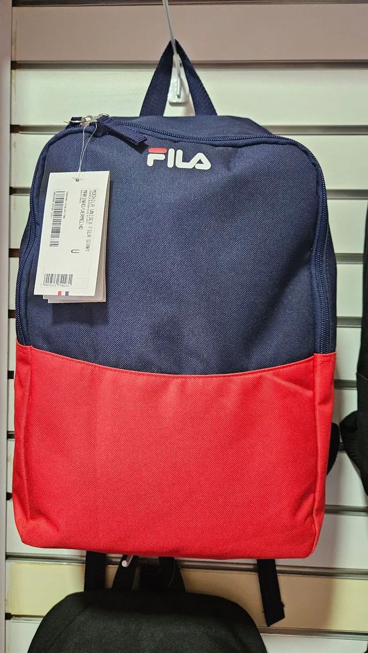 Mochila Fila - Azul e Vermelha