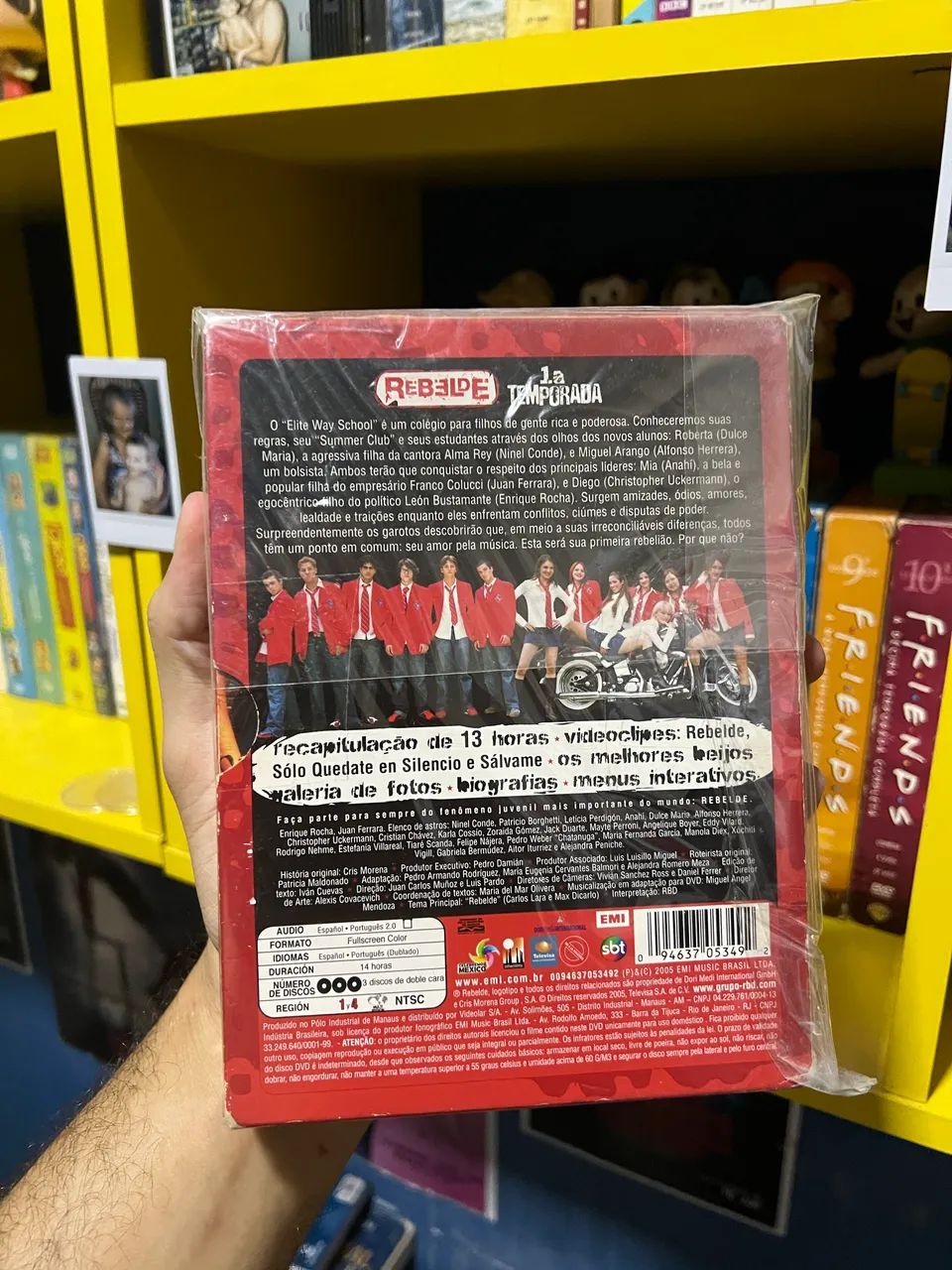 DVD - Novela Rebelde 1ª Temporada - Foto 2