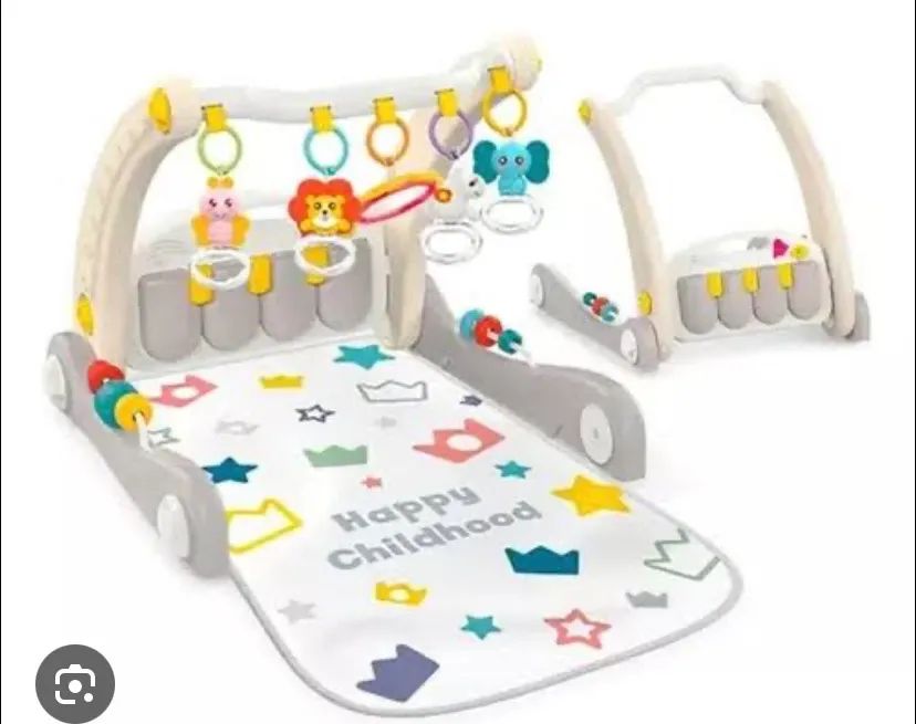 Tapete de atividades e andador