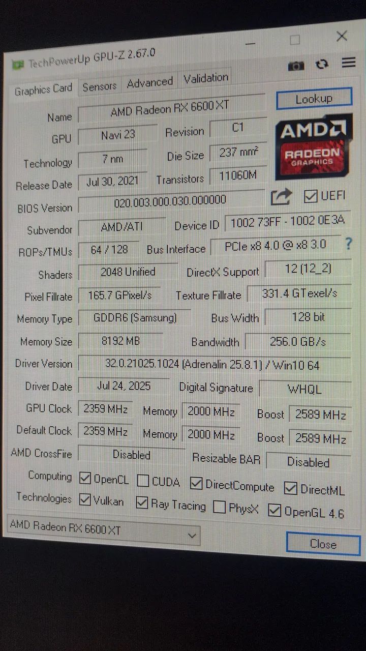 RX 6600 XT 8GB  - Foto 6