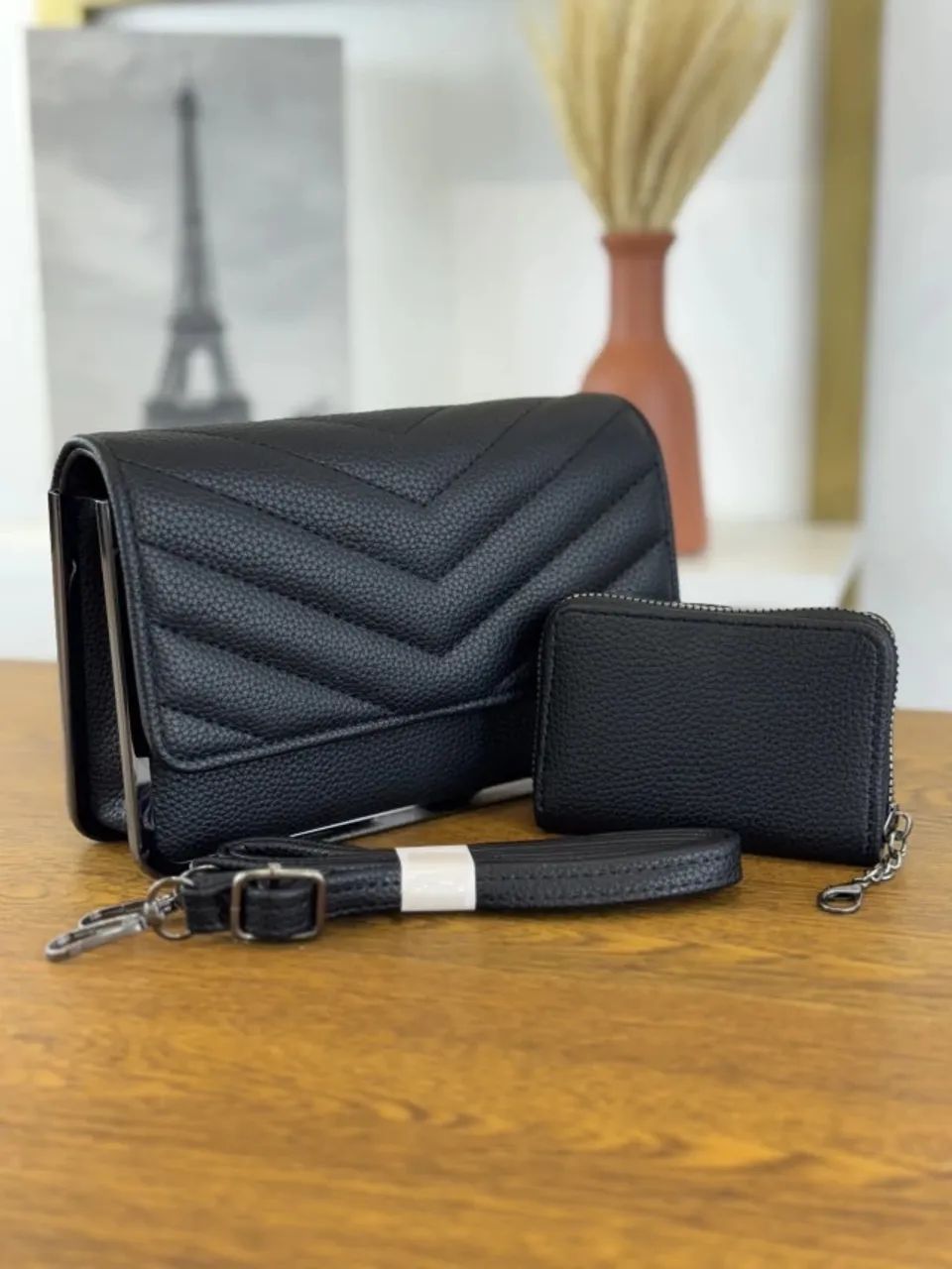 Kit bolsa + carteira 