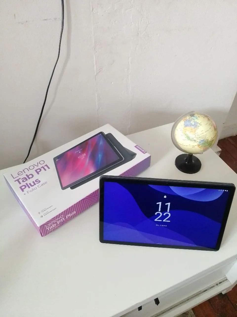Tablet Lenovo Tab P11 Plus com capa