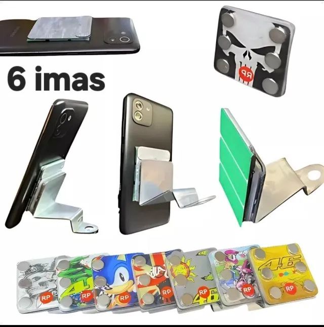 Suporte magnetico para motos 6 imas - Foto 2