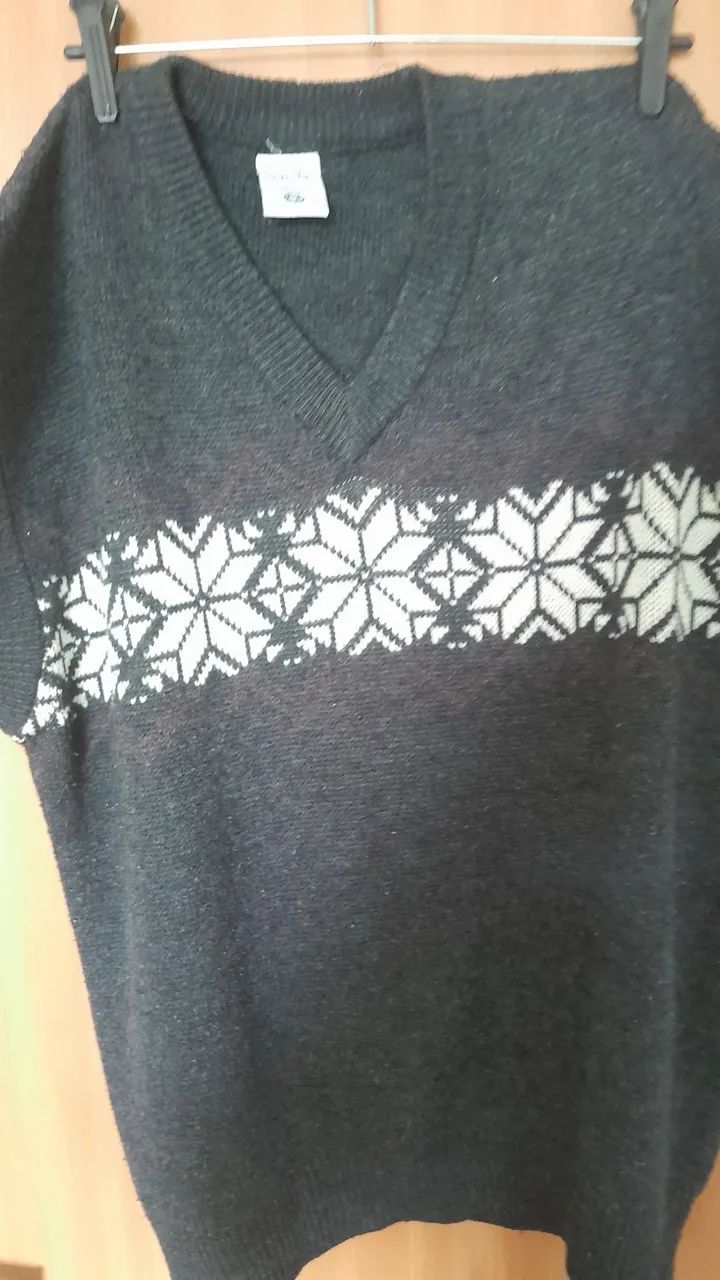 Sueter cinza e branco - Foto 3