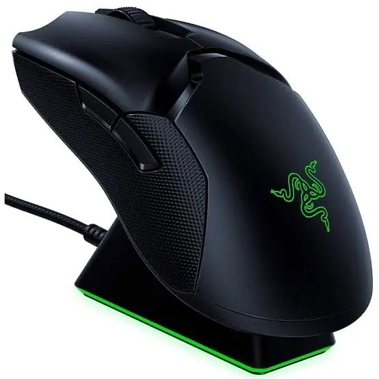 Mouse Razer Viper Ultimate com base de carregamento