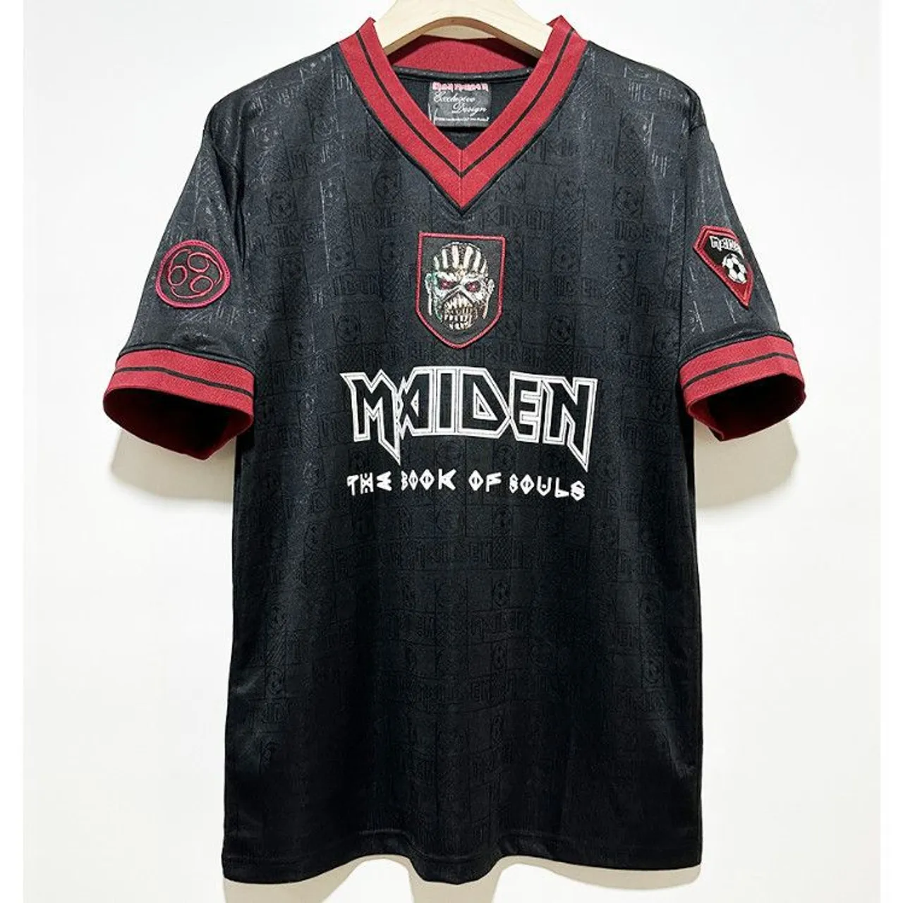 Camise Retro West Ham Iron Maiden