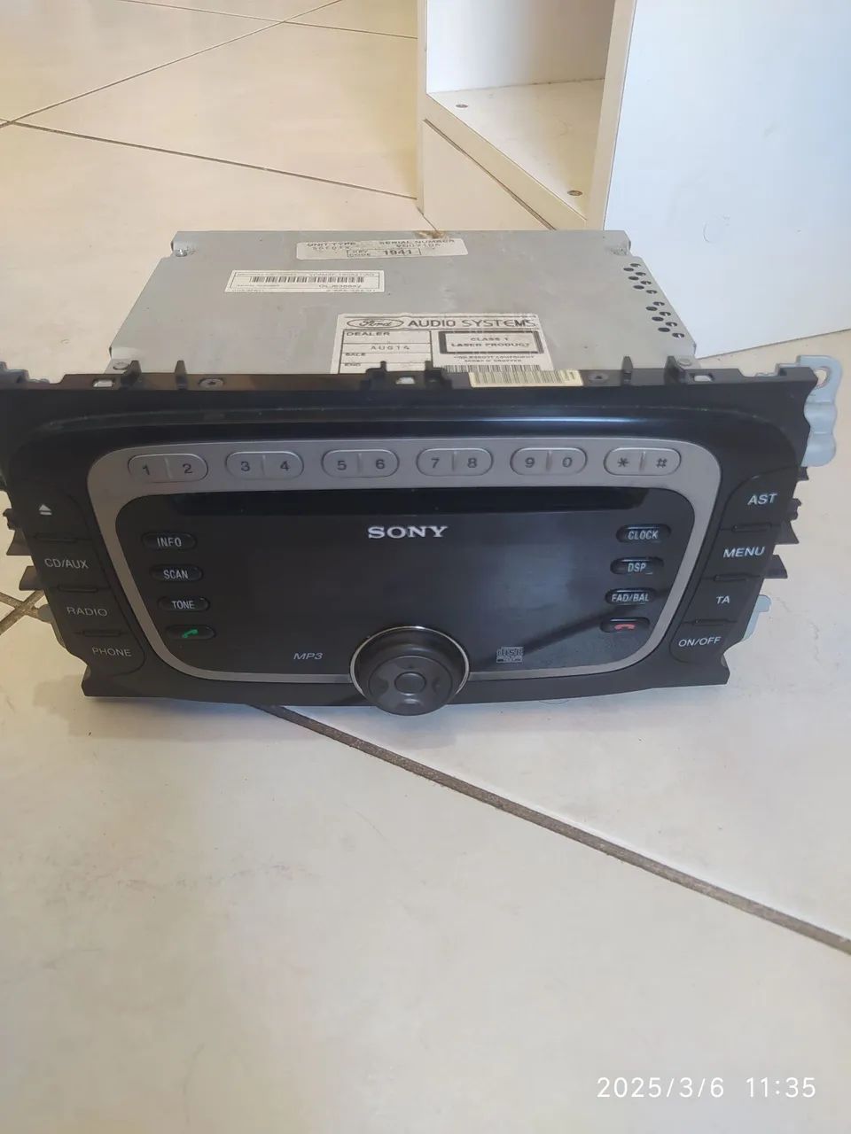 Rádio Sony original do Ford Focus - Foto 5