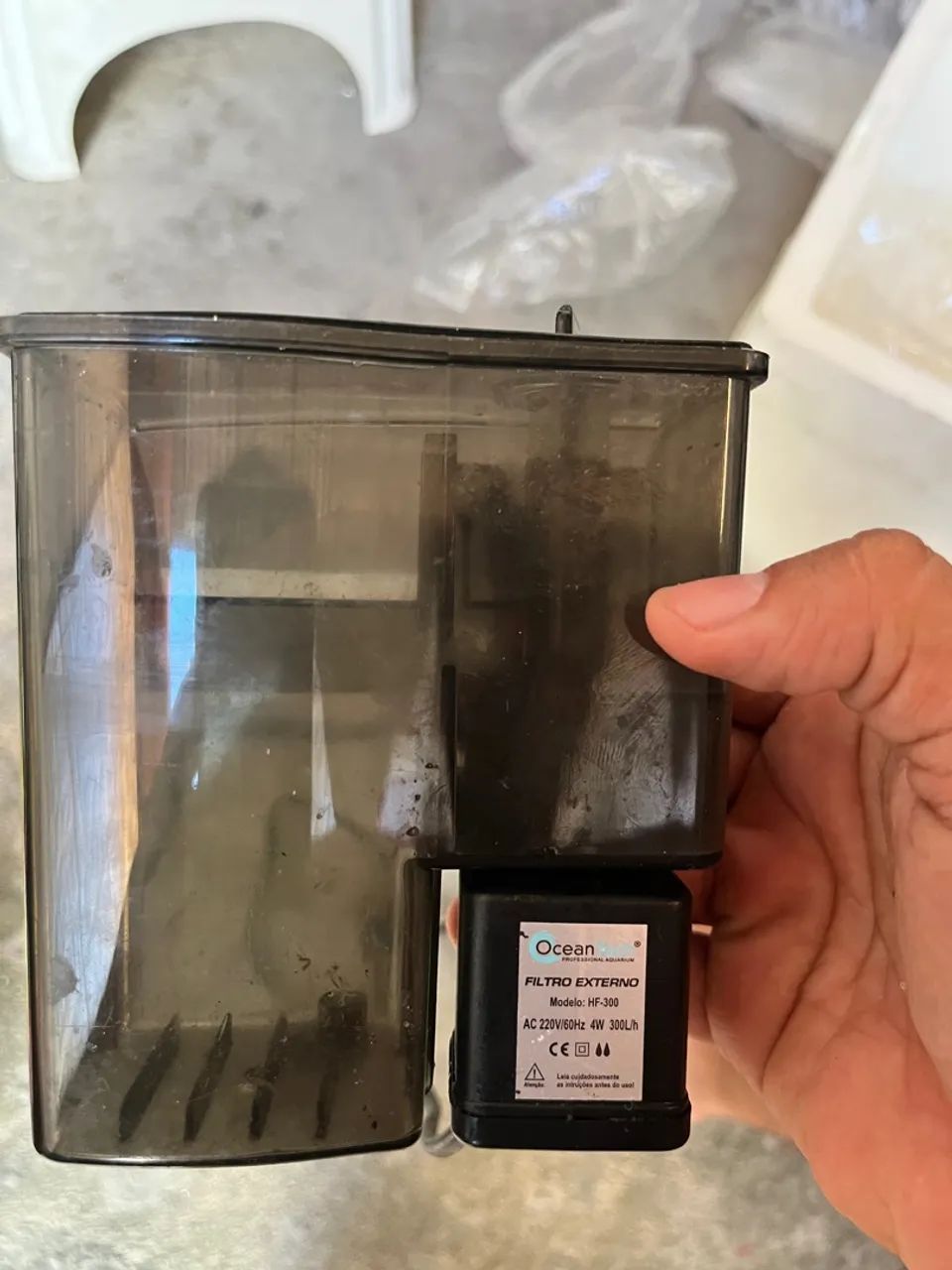 Filtro Externo para Aquário Ocean HF-300