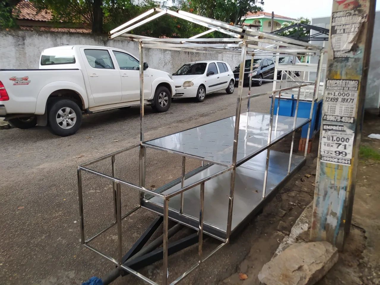 Carro de Lanche Fabricado com Inox - Foto 3