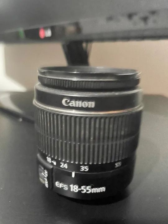 Lente Canon EFS 18-55mm - Foto 2