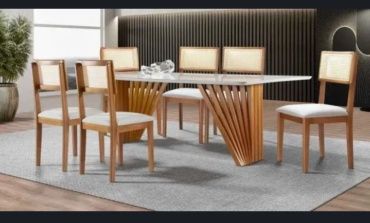 Conjunto de Mesa 6 Lugares