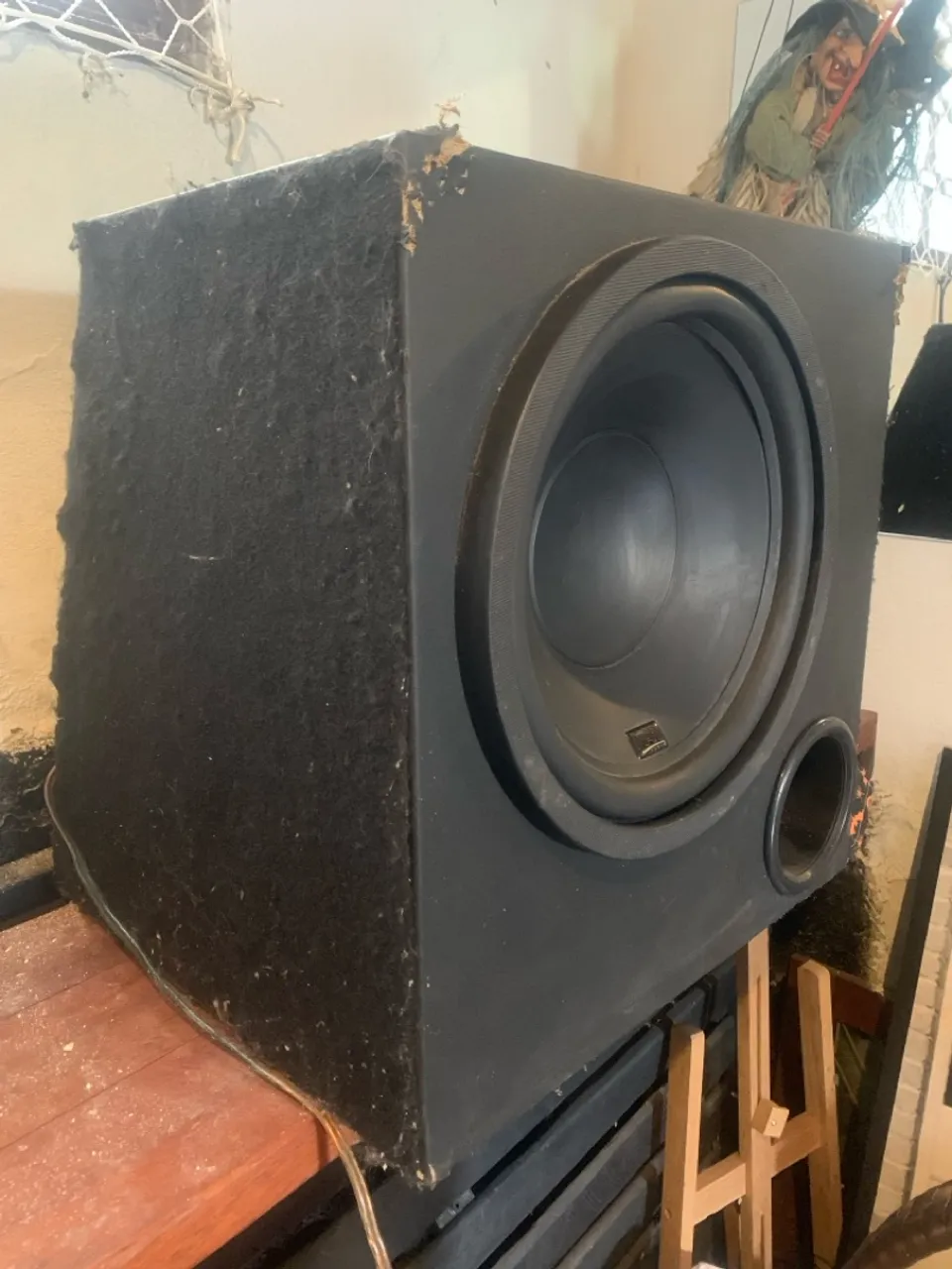 Caixa com sub NAR Audio 400w rms 1222sw3