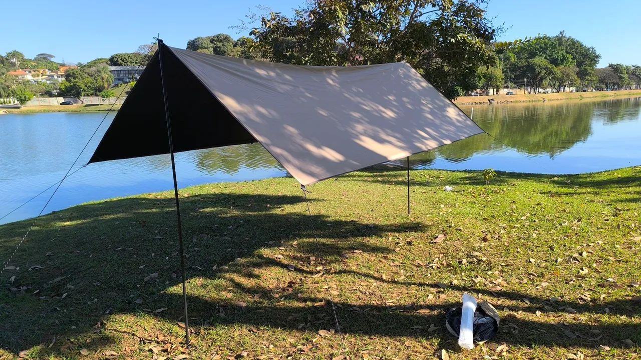 Barraca 4 lugares automática + tarp. - Foto 3